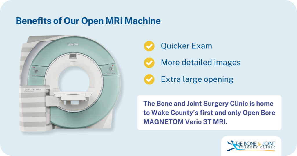 Advantages of an Open MRI machine