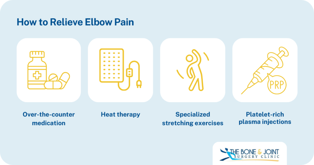 Treatments for elbow pain